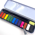 Load image into Gallery viewer, Watercolor Travel Tin