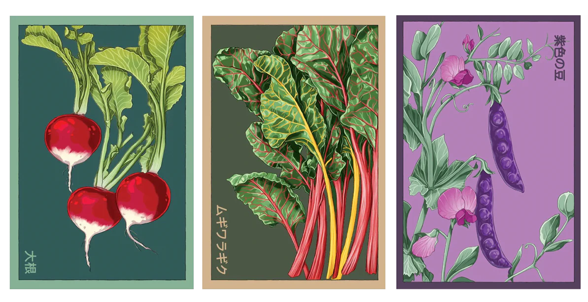 VEGETABLE SEED PACKETS