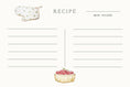 Load image into Gallery viewer, Hand Illustrated Recipe Card Box Set 24
